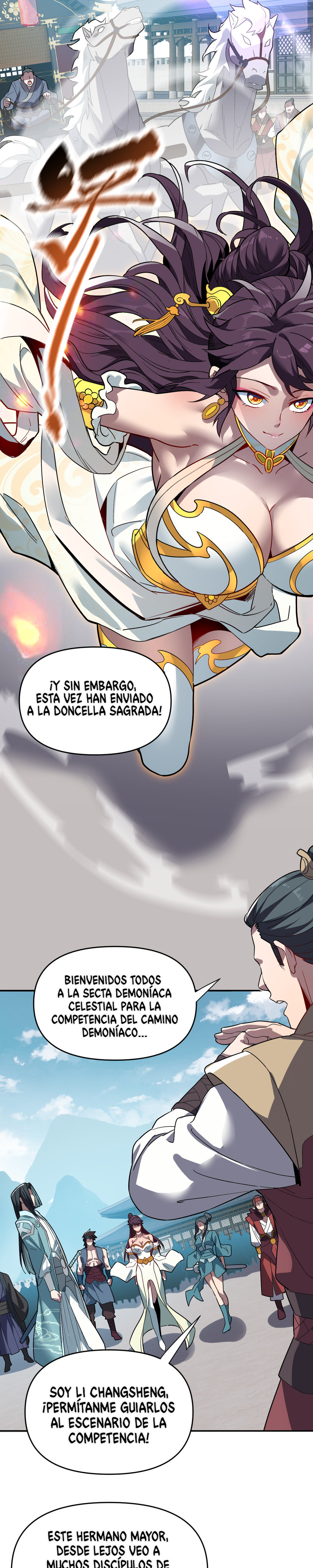 Me vuelvo invencible al sorprender a otros Capitulo 9 página 19