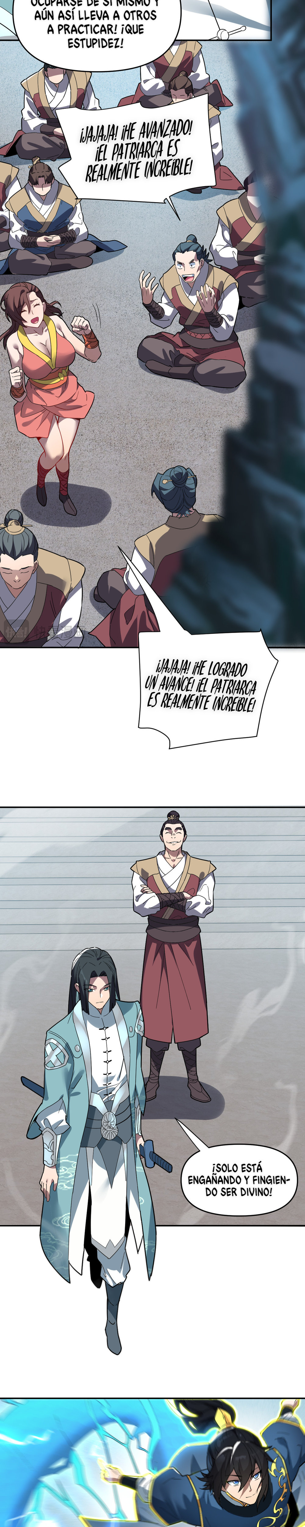Me vuelvo invencible al sorprender a otros Capitulo 9 página 21