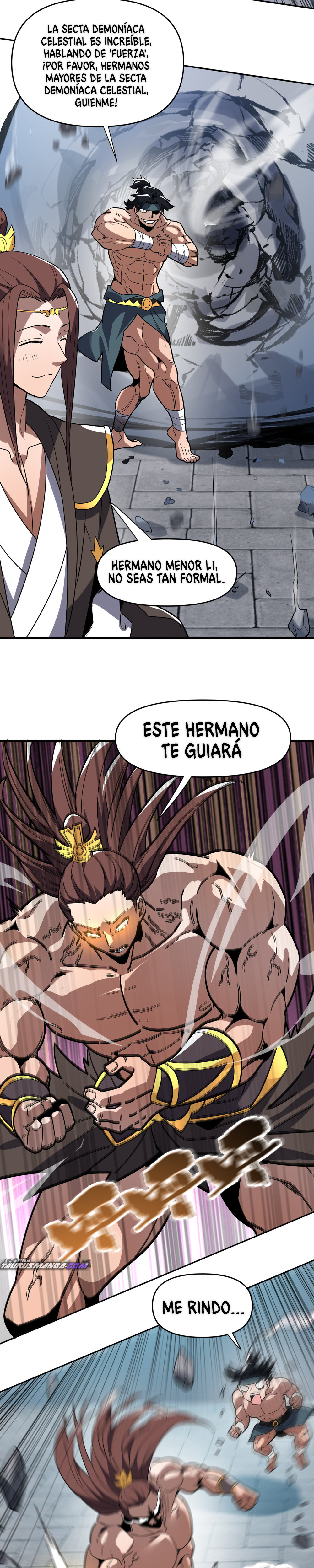 Me vuelvo invencible al sorprender a otros Capitulo 9 página 23