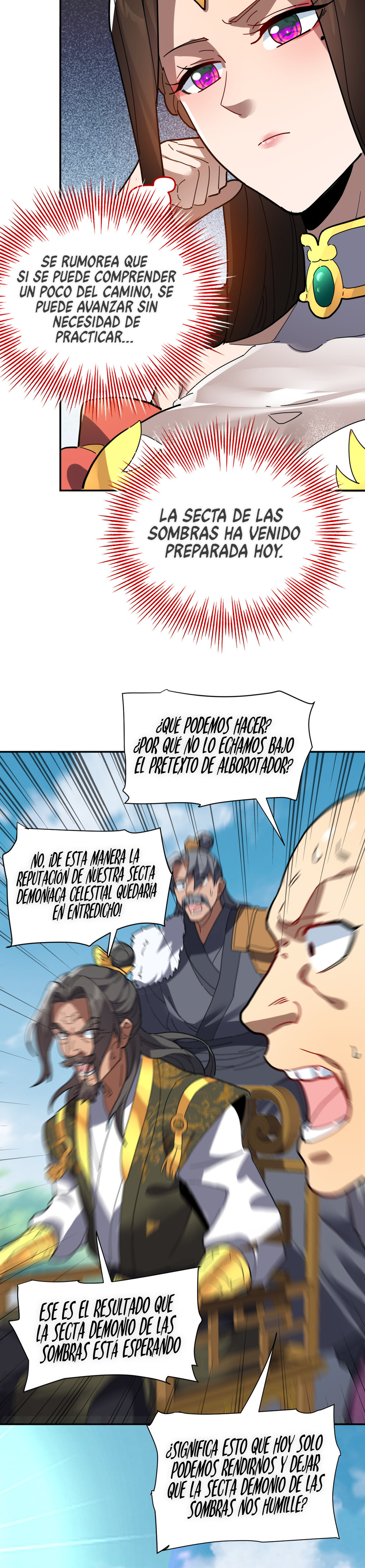 Me vuelvo invencible al sorprender a otros Capitulo 9 página 28