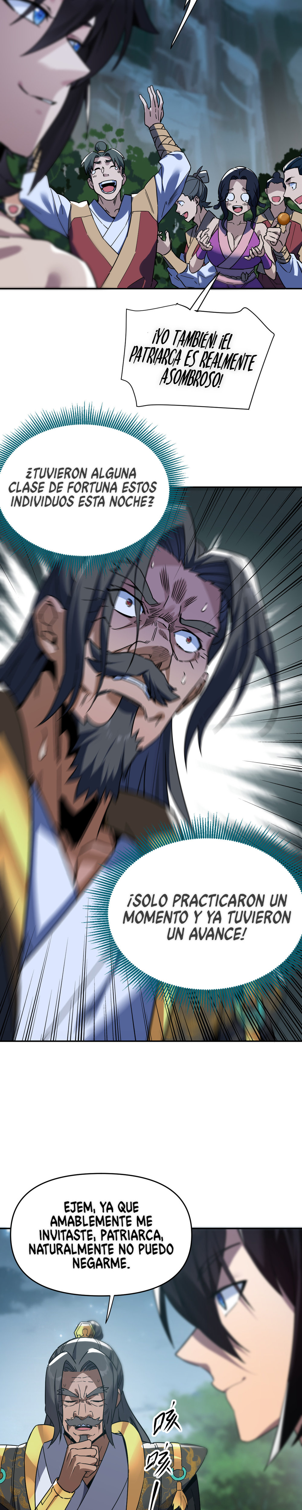 Me vuelvo invencible al sorprender a otros Capitulo 9 página 7