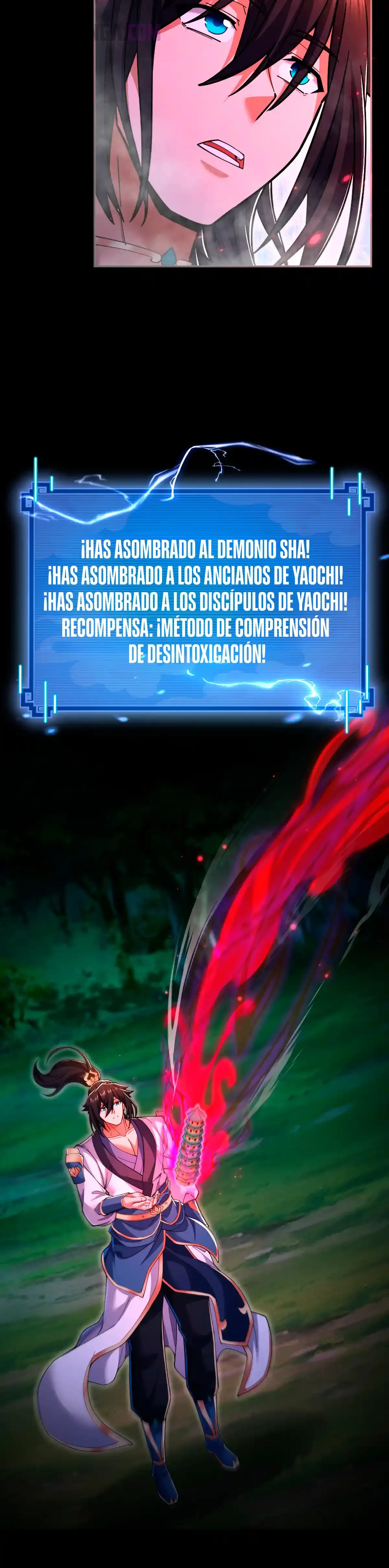 Me vuelvo invencible al sorprender a otros Capitulo 90 página 10