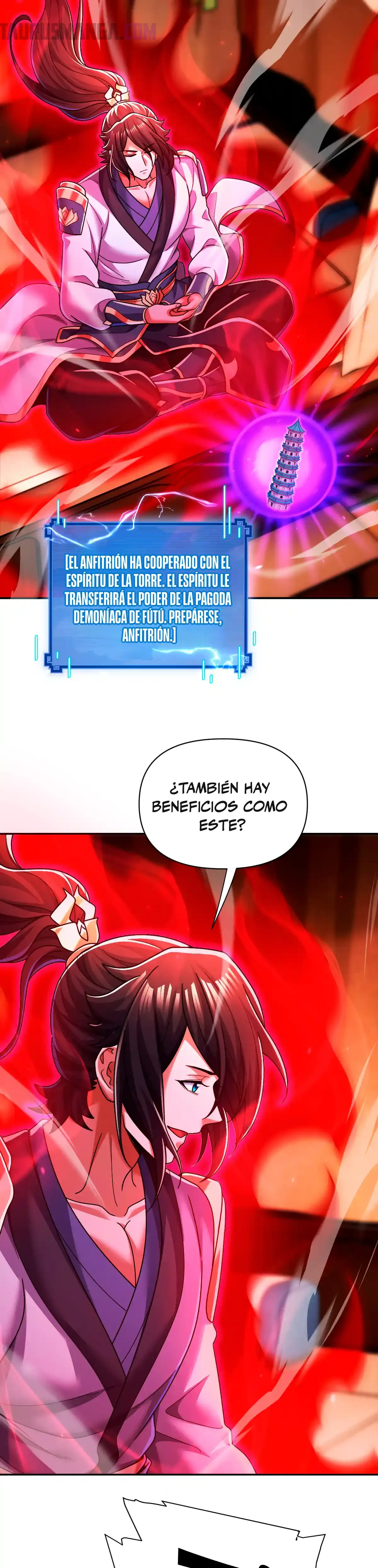 Me vuelvo invencible al sorprender a otros Capitulo 93 página 19