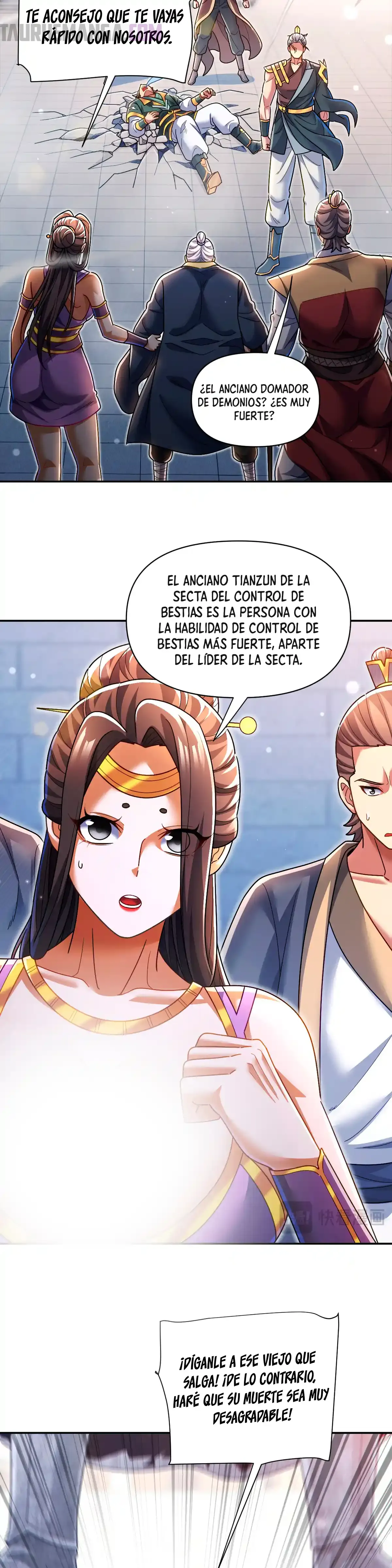 Me vuelvo invencible al sorprender a otros Capitulo 94 página 21