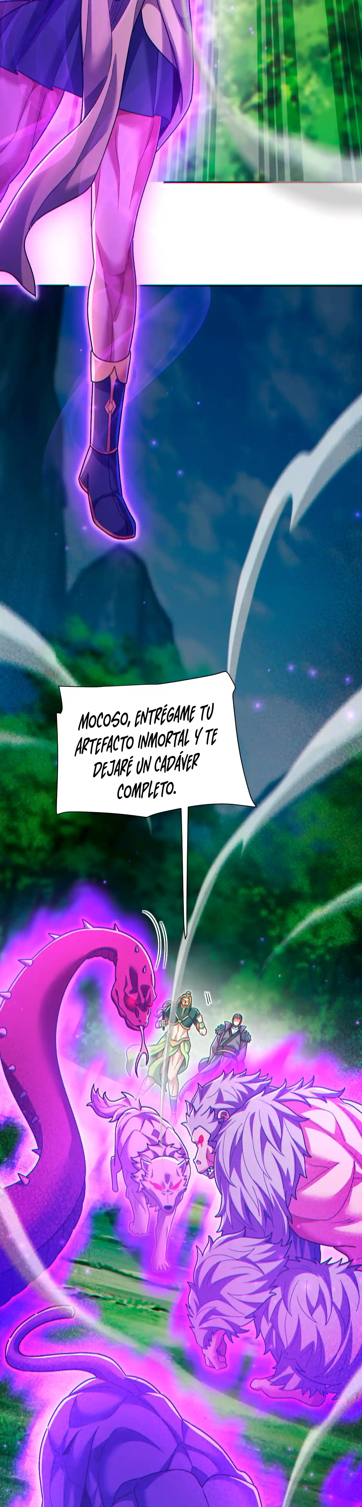 Me vuelvo invencible al sorprender a otros Capitulo 96 página 21