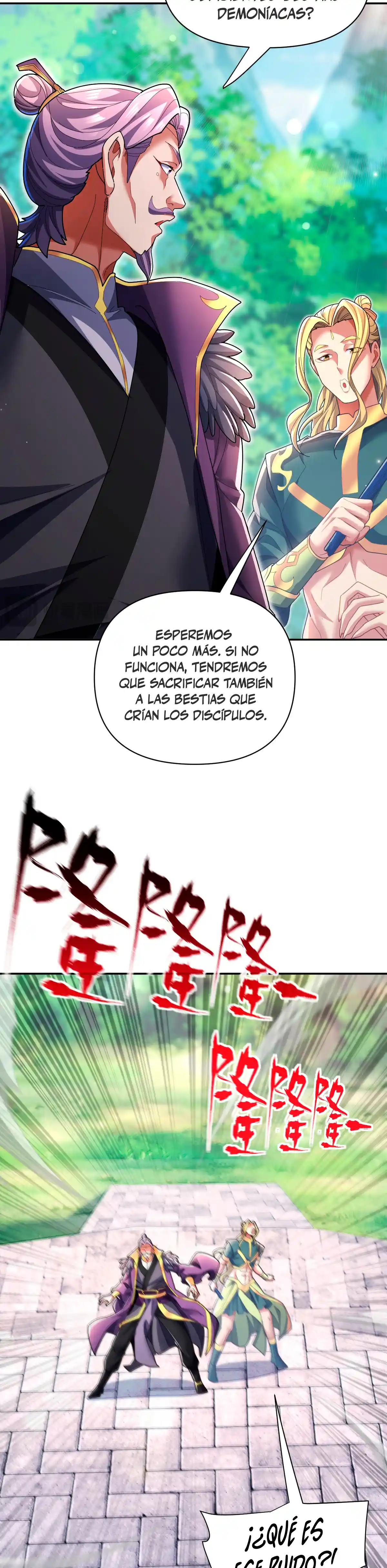Me vuelvo invencible al sorprender a otros Capitulo 96 página 8