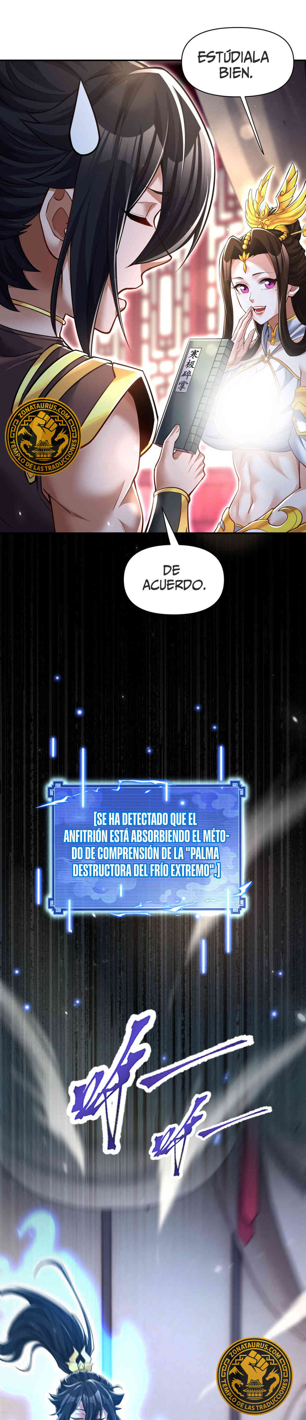 Me vuelvo invencible al sorprender a otros Capitulo 99 página 7