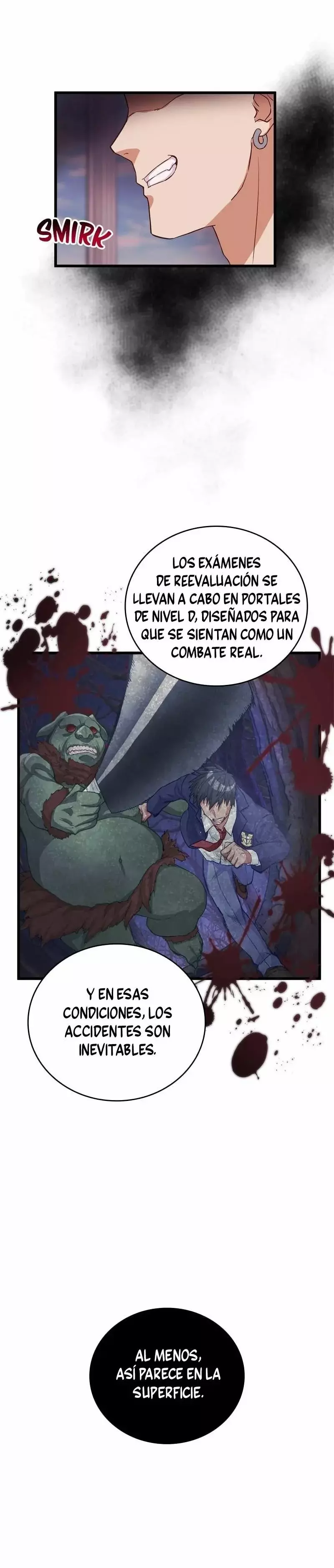 Superhéroe de Tipo Crecimiento Capitulo 10: Examen de reevaluación página 28