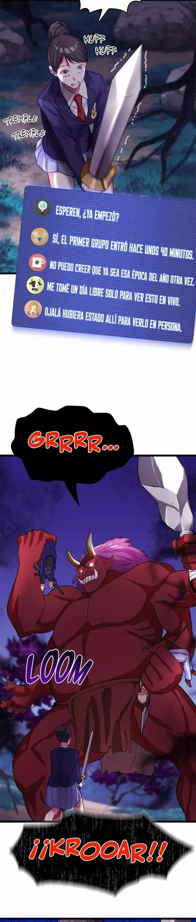 Superhéroe de Tipo Crecimiento Capitulo 13: Día del examen página 11