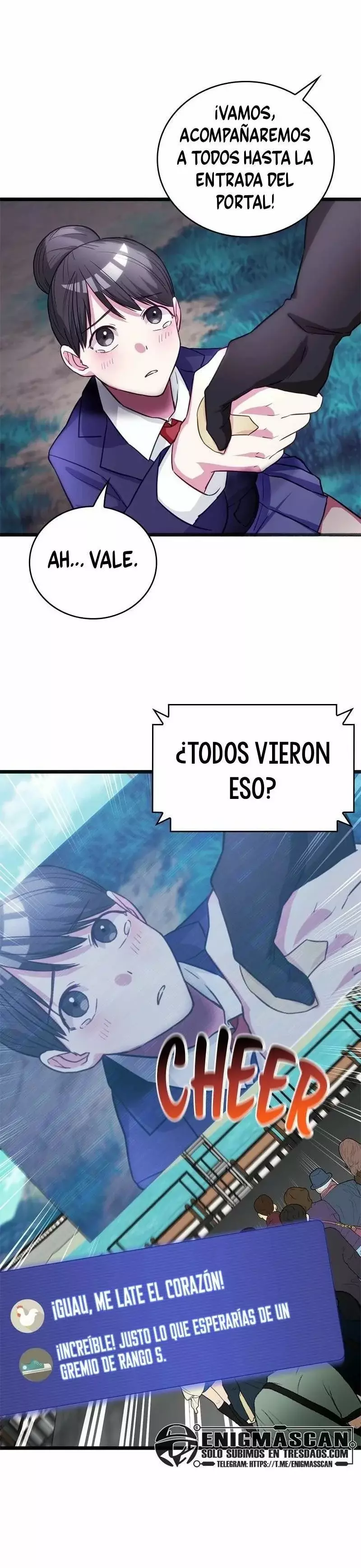 Superhéroe de Tipo Crecimiento Capitulo 13: Día del examen página 14