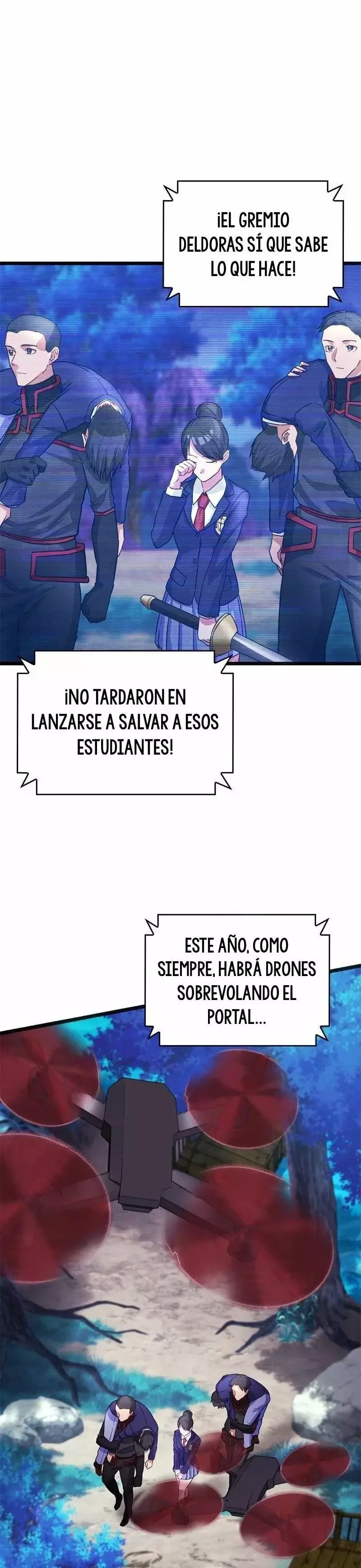 Superhéroe de Tipo Crecimiento Capitulo 13: Día del examen página 15