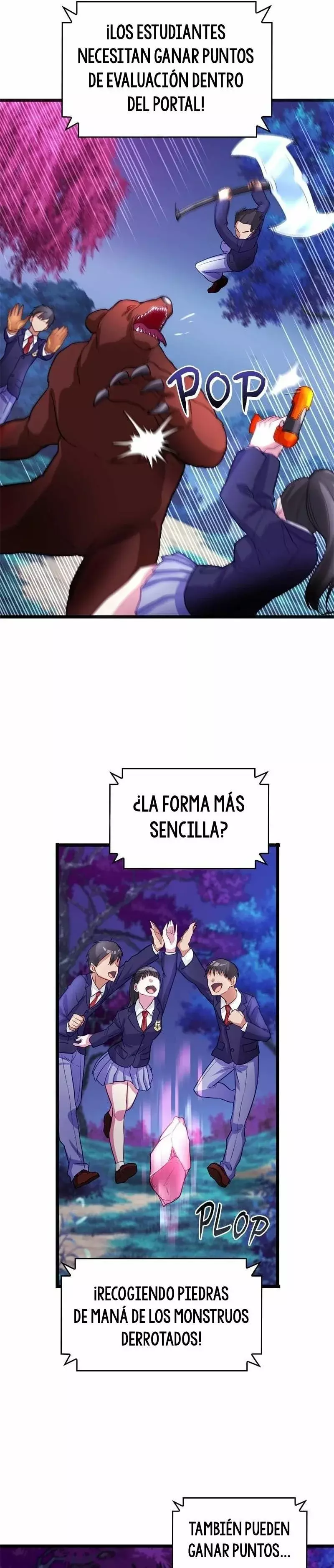 Superhéroe de Tipo Crecimiento Capitulo 13: Día del examen página 17