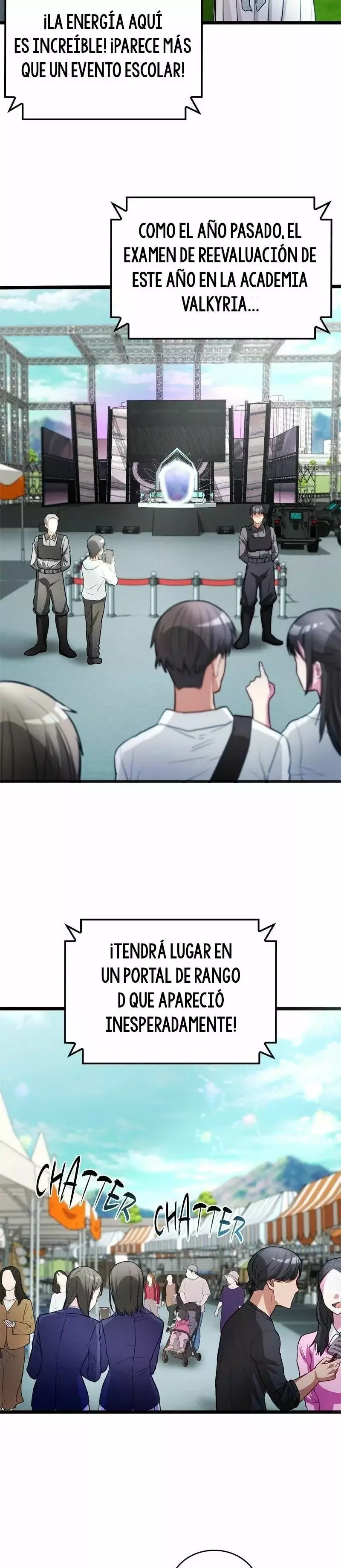 Superhéroe de Tipo Crecimiento Capitulo 13: Día del examen página 2