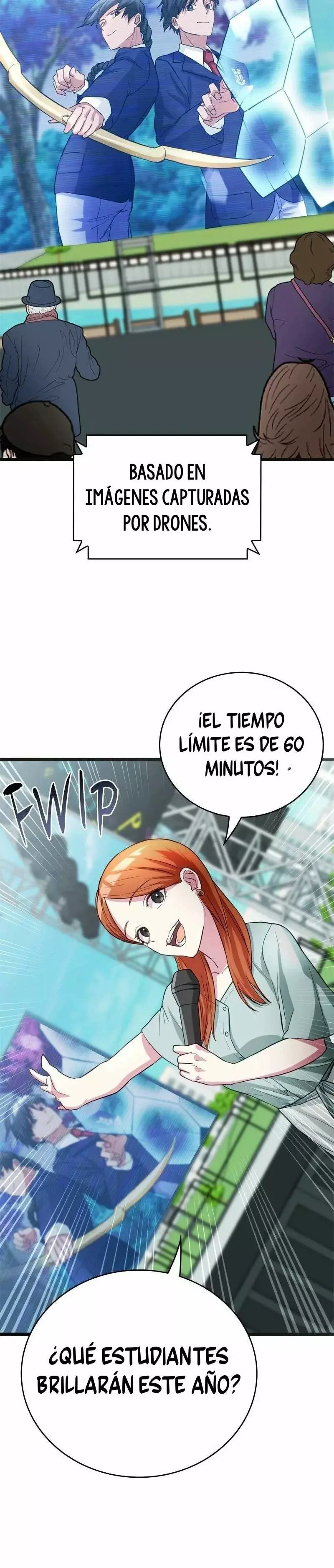 Superhéroe de Tipo Crecimiento Capitulo 13: Día del examen página 20