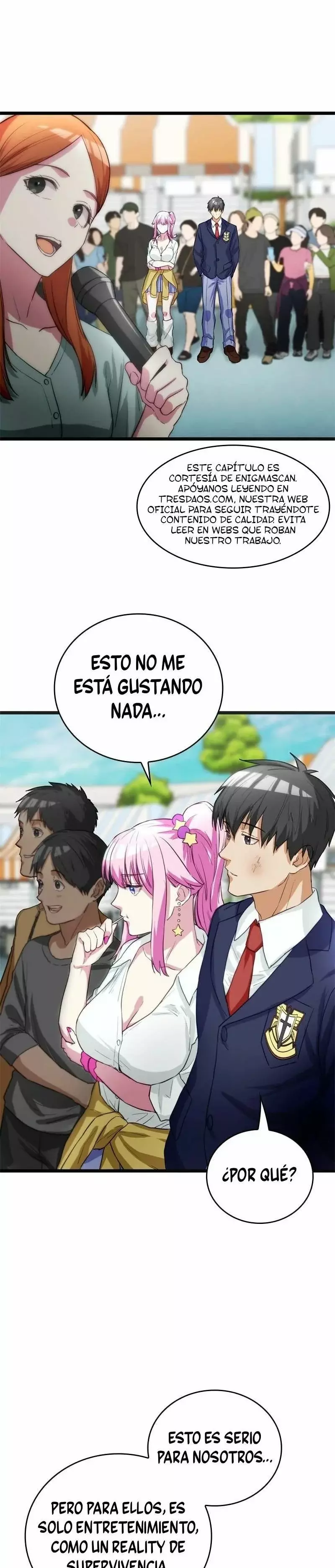 Superhéroe de Tipo Crecimiento Capitulo 13: Día del examen página 21