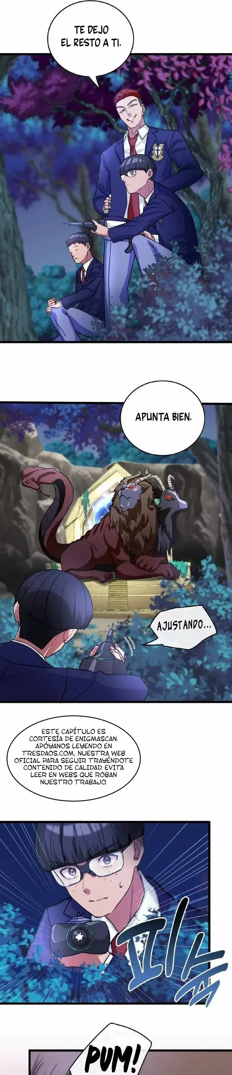 Superhéroe de Tipo Crecimiento Capitulo 15: El jefe del portal página 13