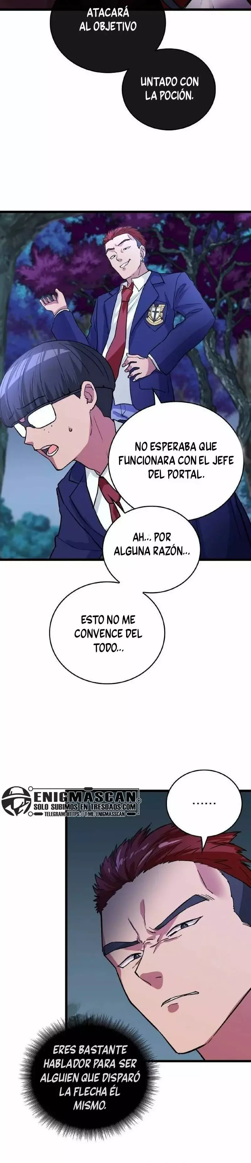 Superhéroe de Tipo Crecimiento Capitulo 15: El jefe del portal página 16