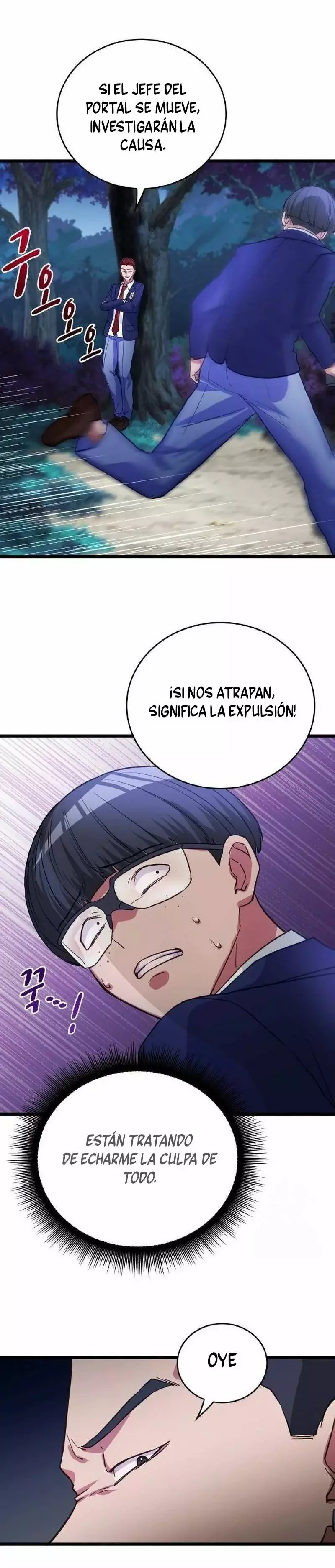 Superhéroe de Tipo Crecimiento Capitulo 15: El jefe del portal página 21