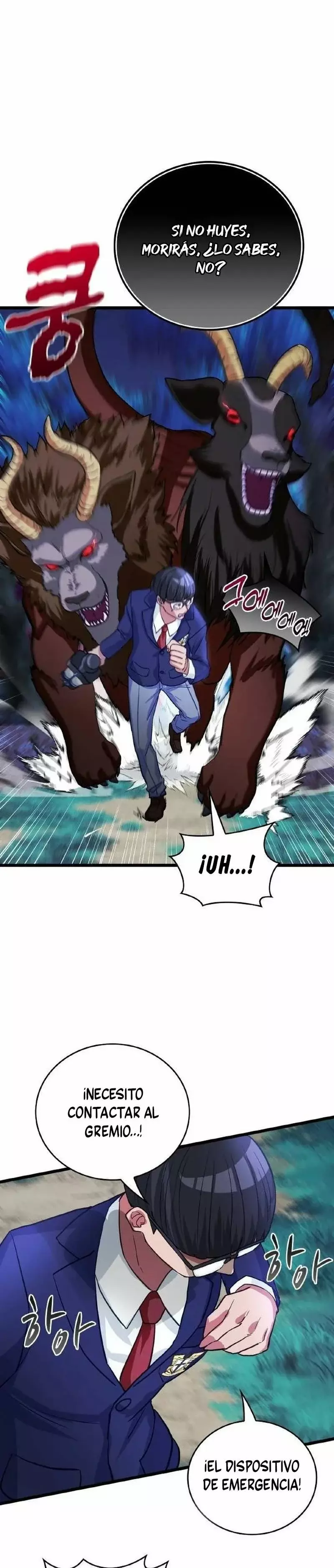 Superhéroe de Tipo Crecimiento Capitulo 15: El jefe del portal página 22
