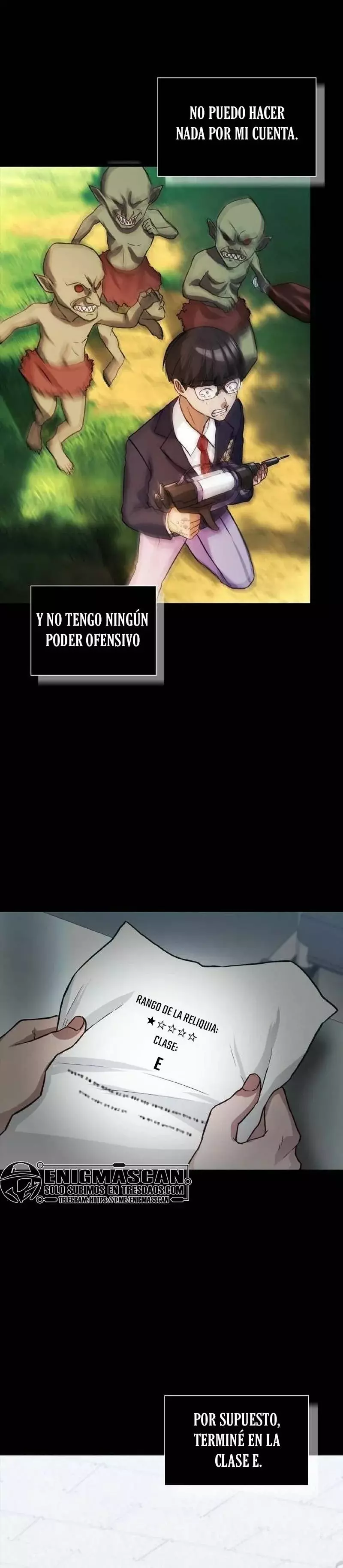 Superhéroe de Tipo Crecimiento Capitulo 15: El jefe del portal página 4
