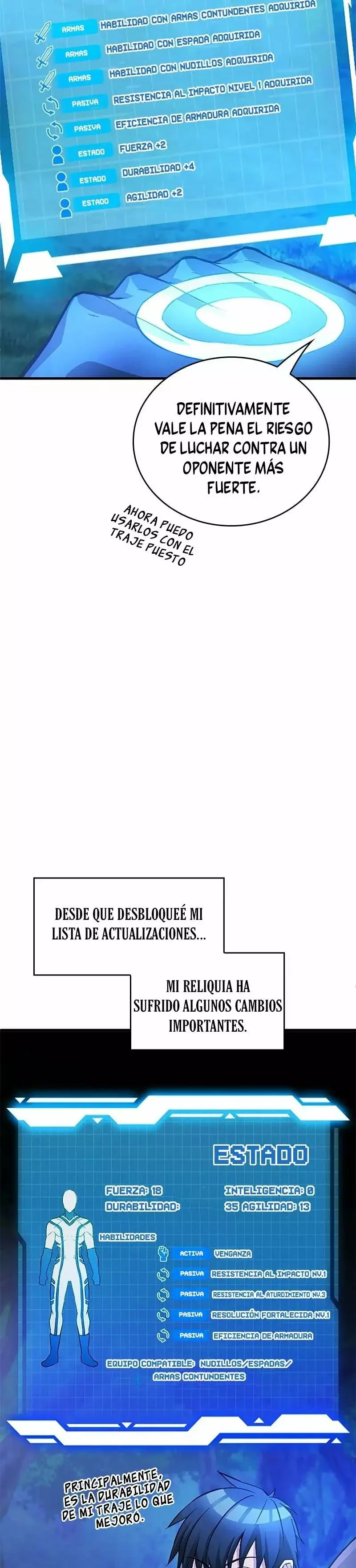 Superhéroe de Tipo Crecimiento Capitulo 3: Un pequeño paso adelante página 6