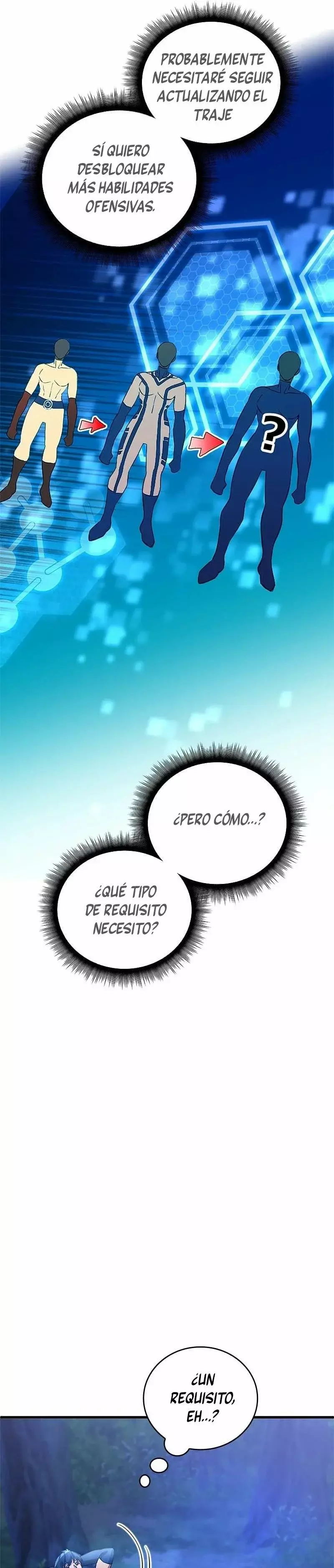 Superhéroe de Tipo Crecimiento Capitulo 3: Un pequeño paso adelante página 9
