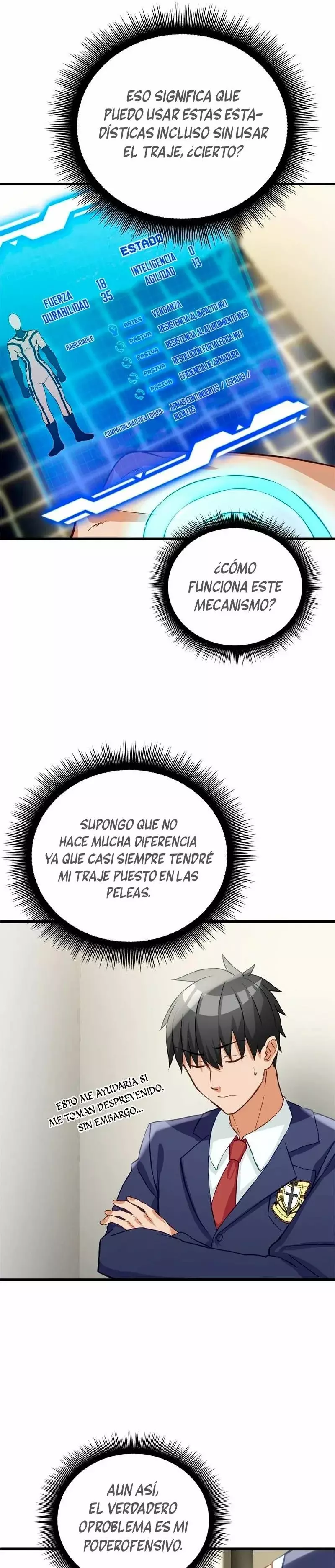 Superhéroe de Tipo Crecimiento Capitulo 5: El más bajo de los bajos página 13
