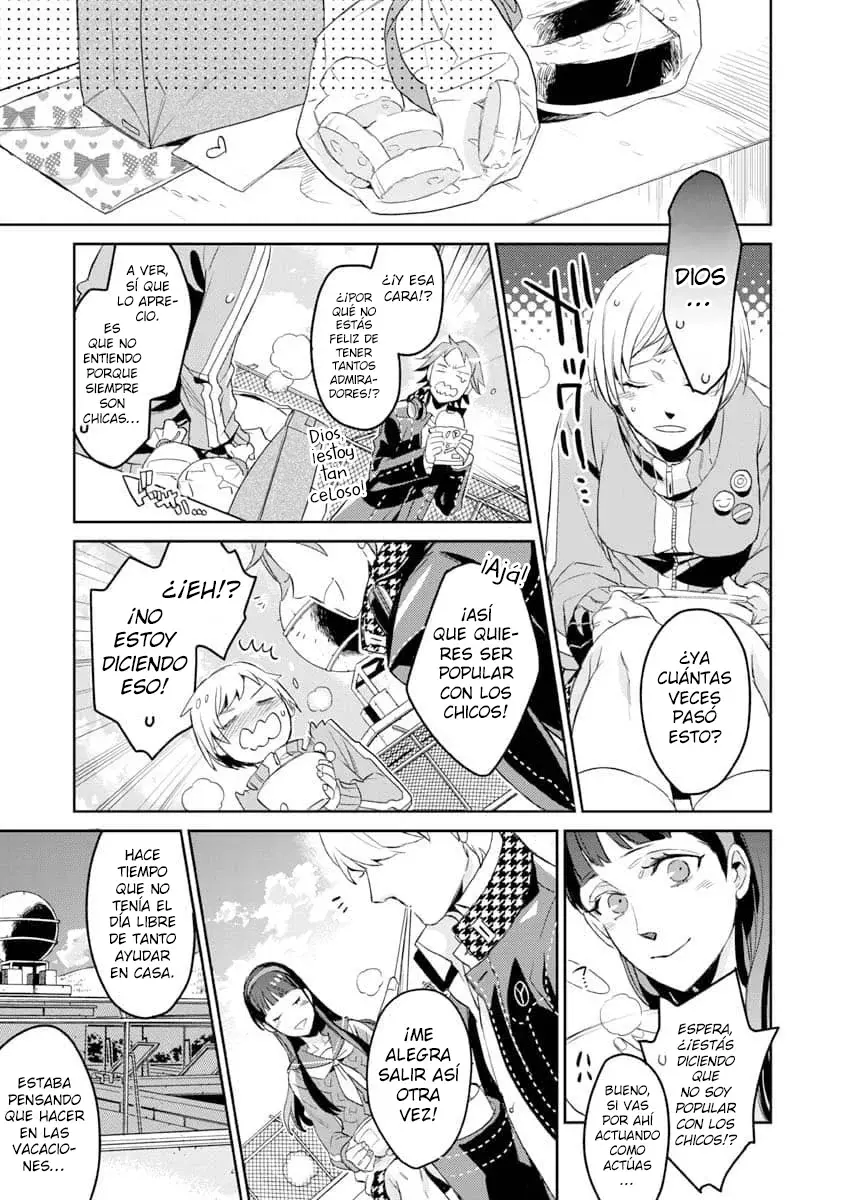 Persona 4: Expediente Yasoinaba Capitulo 2: Chie Satonaka página 4