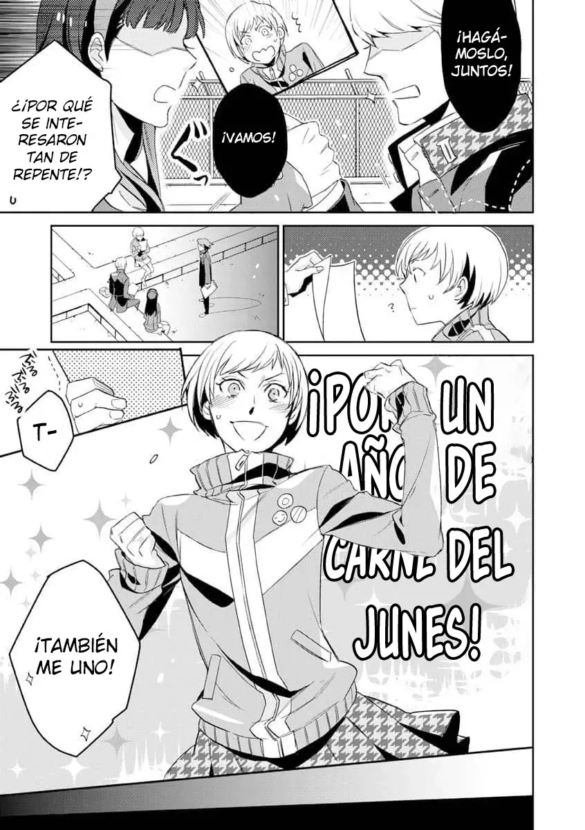 Persona 4: Expediente Yasoinaba Capitulo 2: Chie Satonaka página 8