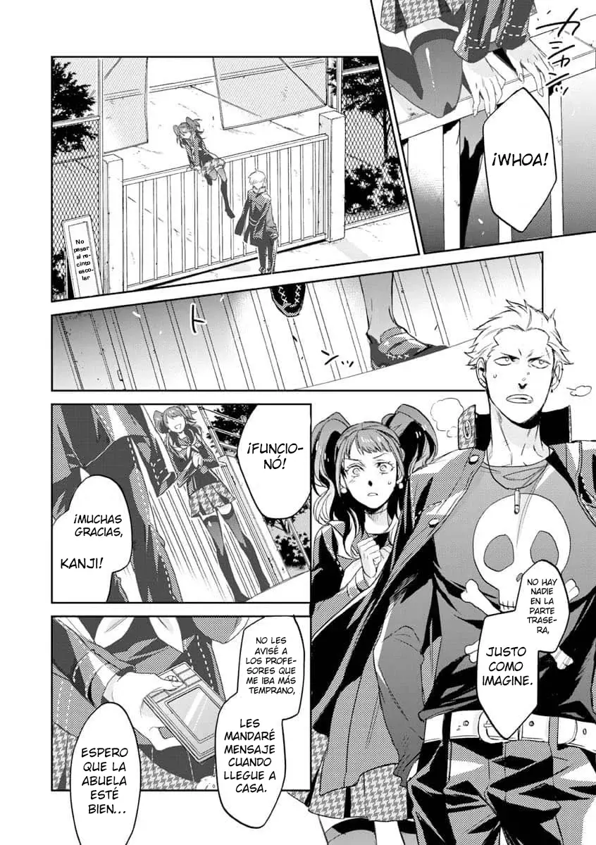 Persona 4: Expediente Yasoinaba Capitulo 3: Kanji Tatsumi y Rise Kujikawa página 11