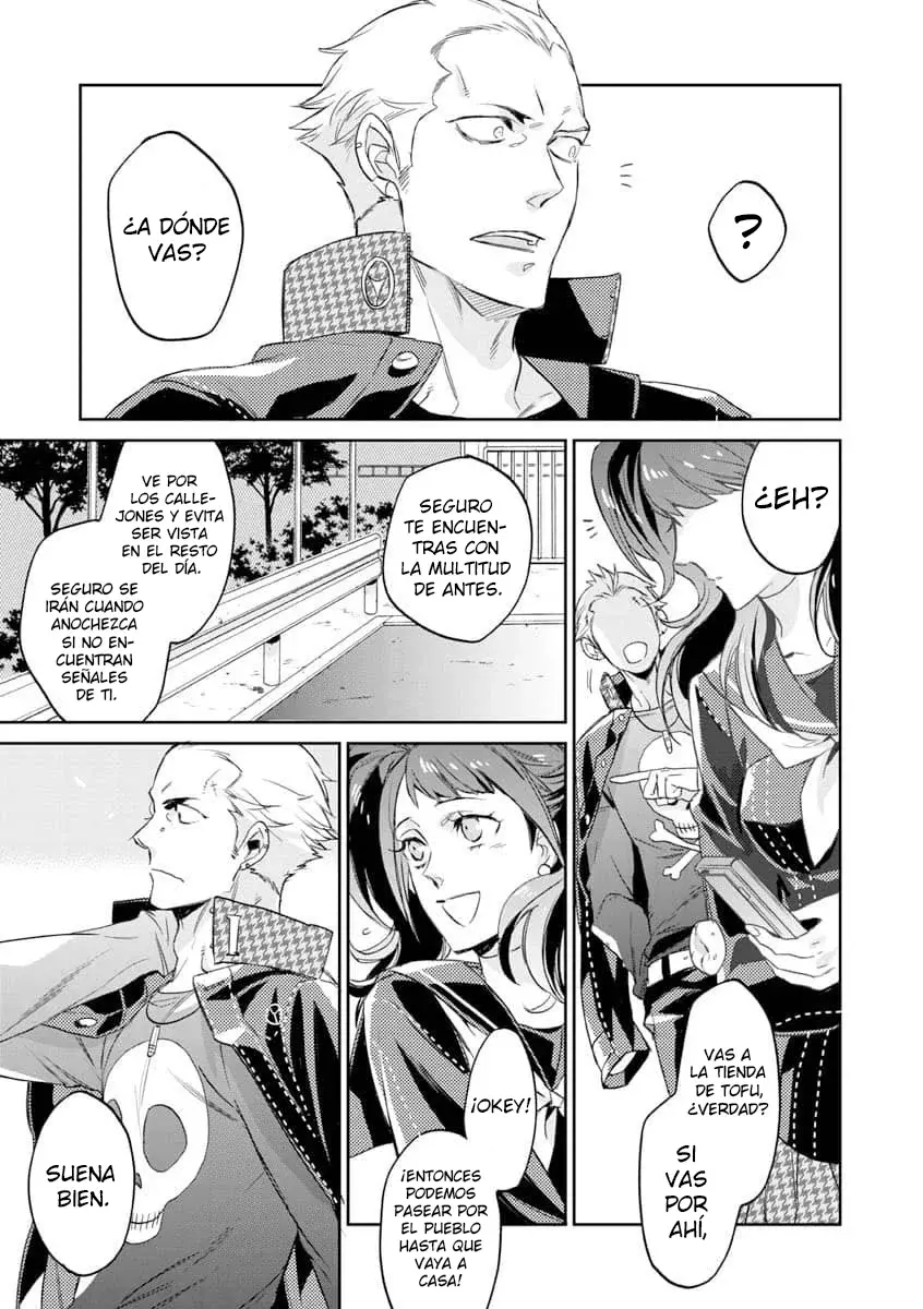 Persona 4: Expediente Yasoinaba Capitulo 3: Kanji Tatsumi y Rise Kujikawa página 12