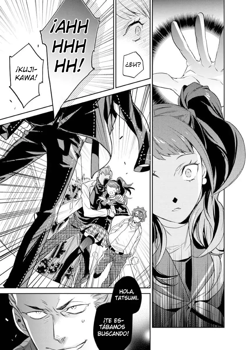 Persona 4: Expediente Yasoinaba Capitulo 3: Kanji Tatsumi y Rise Kujikawa página 14
