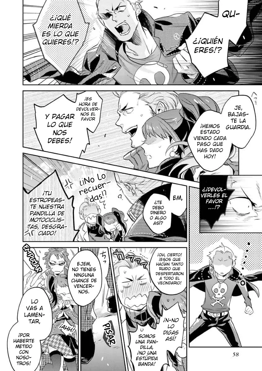 Persona 4: Expediente Yasoinaba Capitulo 3: Kanji Tatsumi y Rise Kujikawa página 15