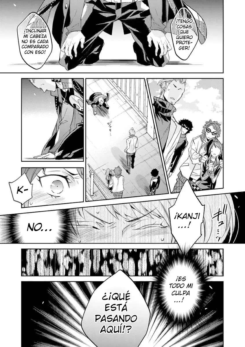 Persona 4: Expediente Yasoinaba Capitulo 3: Kanji Tatsumi y Rise Kujikawa página 21