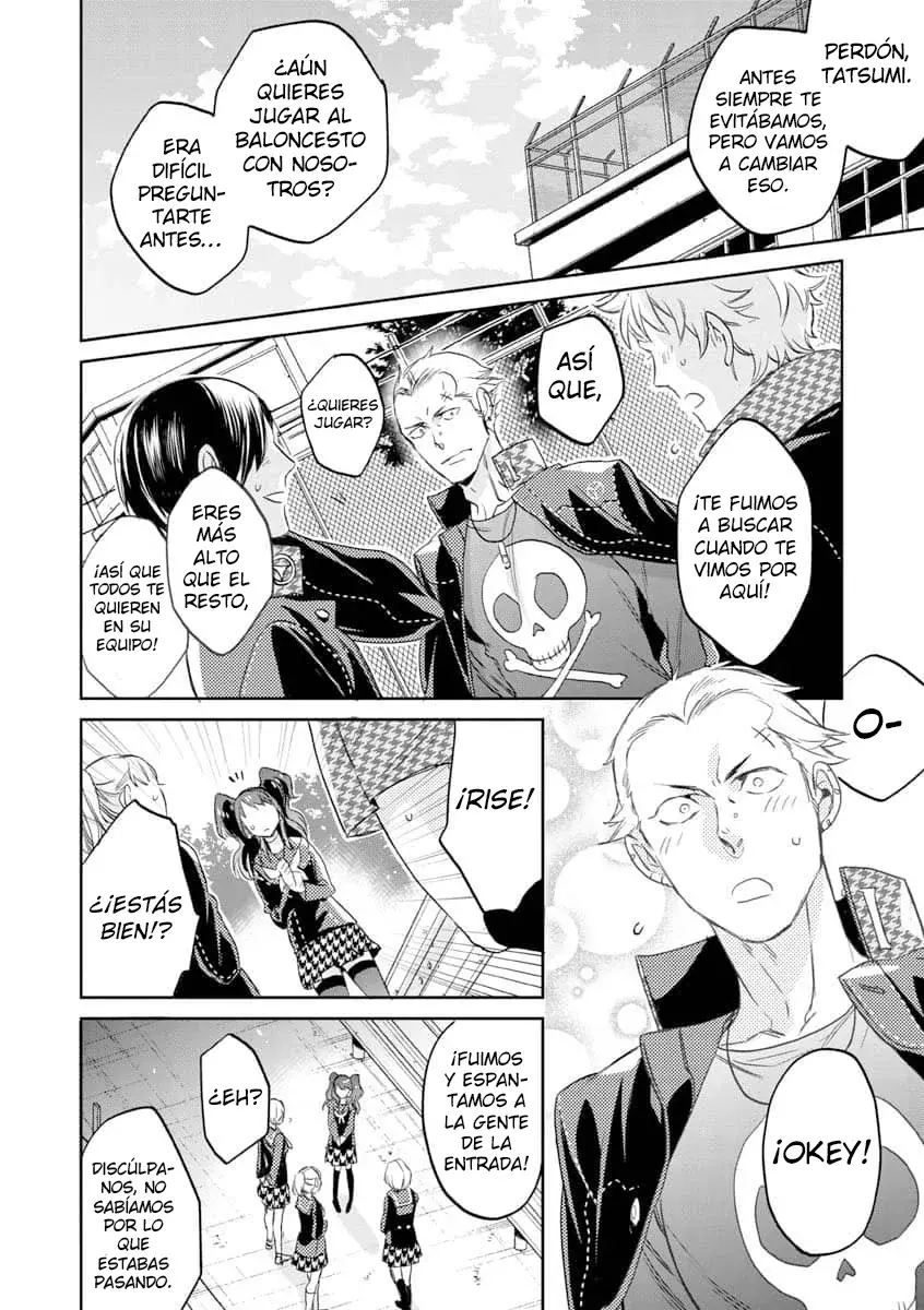 Persona 4: Expediente Yasoinaba Capitulo 3: Kanji Tatsumi y Rise Kujikawa página 24