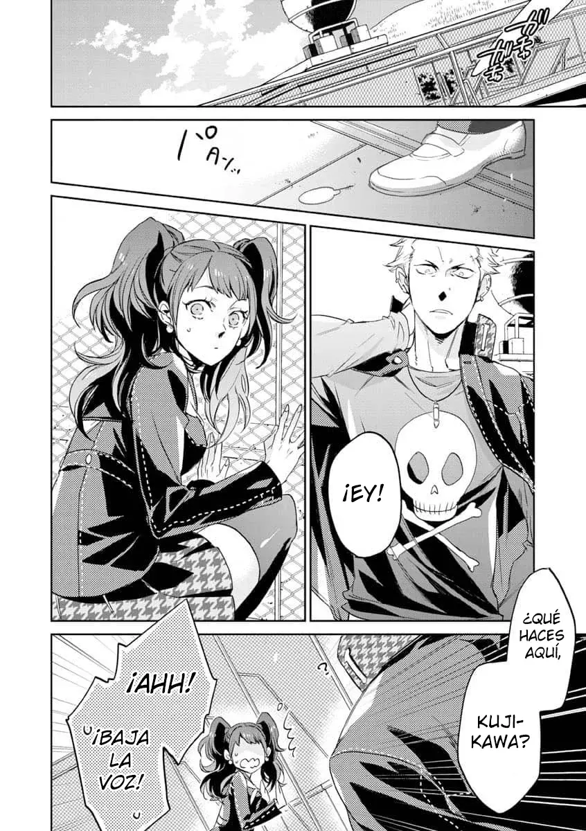 Persona 4: Expediente Yasoinaba Capitulo 3: Kanji Tatsumi y Rise Kujikawa página 7