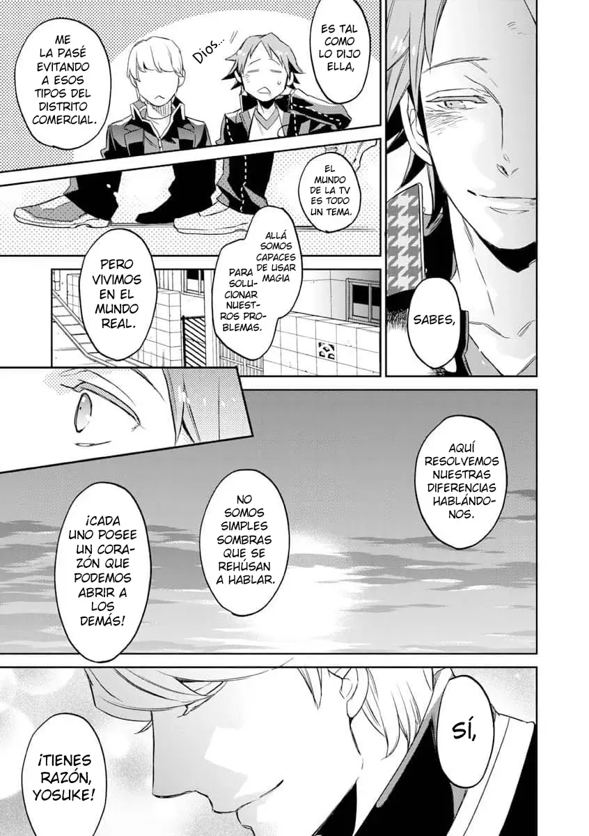 Persona 4: Expediente Yasoinaba Capitulo 6: Yosuke Hanamura página 22