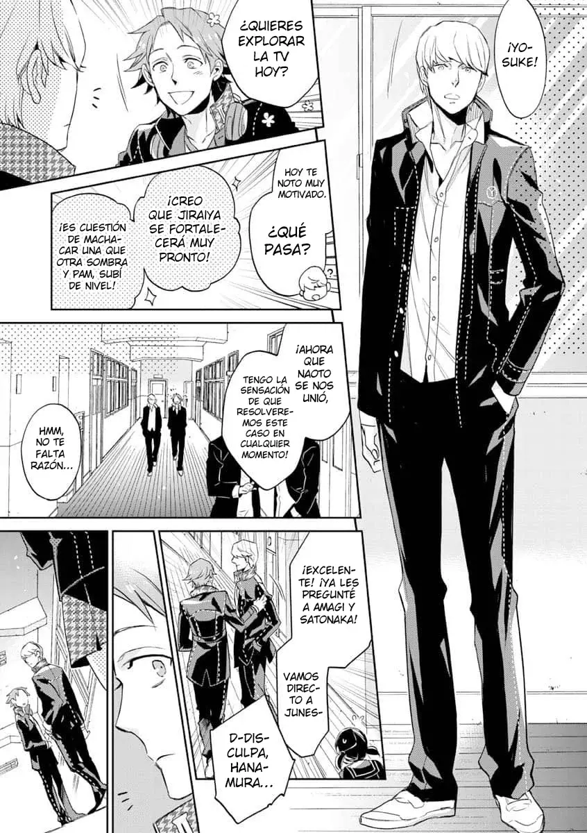 Persona 4: Expediente Yasoinaba Capitulo 6: Yosuke Hanamura página 6