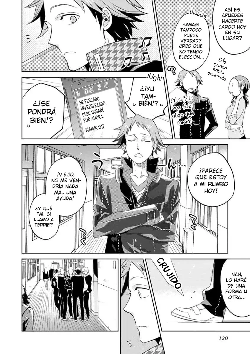 Persona 4: Expediente Yasoinaba Capitulo 6: Yosuke Hanamura página 9