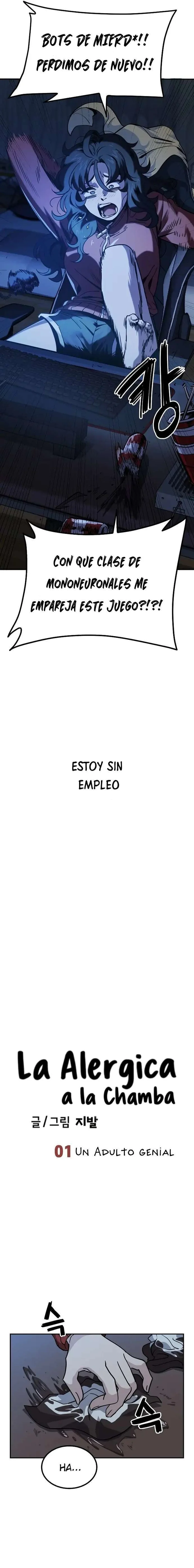 La Alergica a la Chamba Capitulo 1 página 4