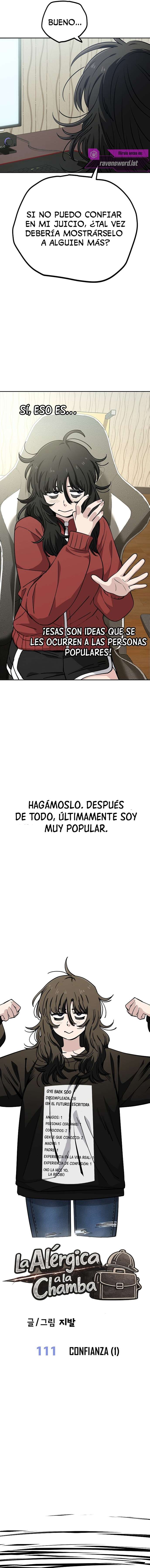 La Alergica a la Chamba Capitulo 111 página 3