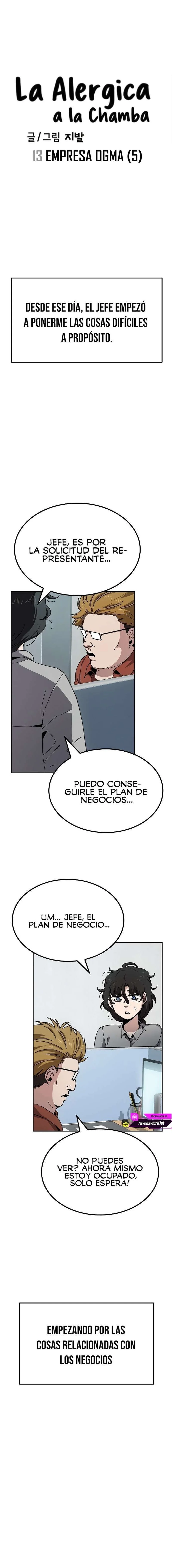 La Alergica a la Chamba Capitulo 13 página 6