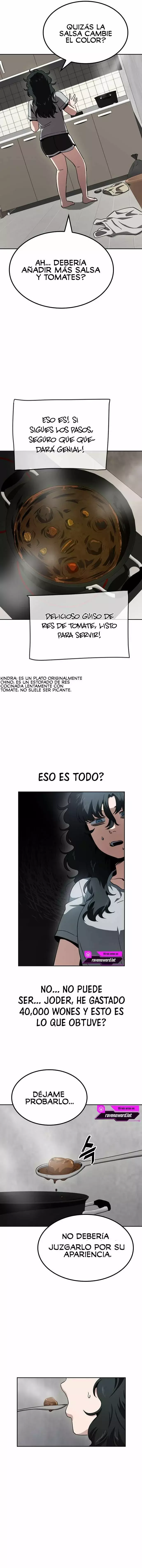 La Alergica a la Chamba Capitulo 17: Una cocina espeluznante (u "Hora de cocina terrorífica") página 7