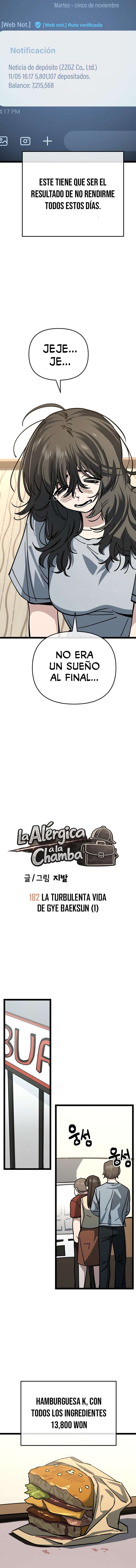 La Alergica a la Chamba Capitulo 182 página 5