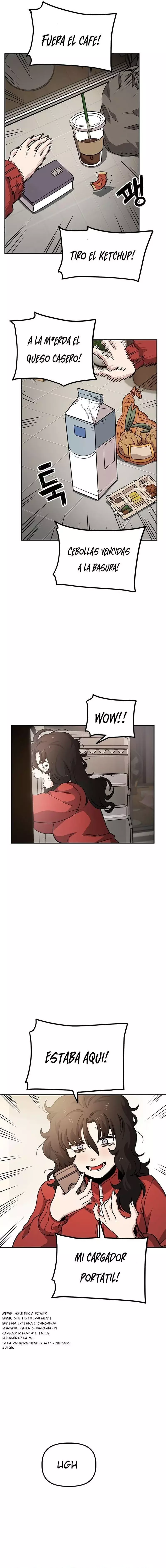 La Alergica a la Chamba Capitulo 2: Limpiando el refrigerador página 8