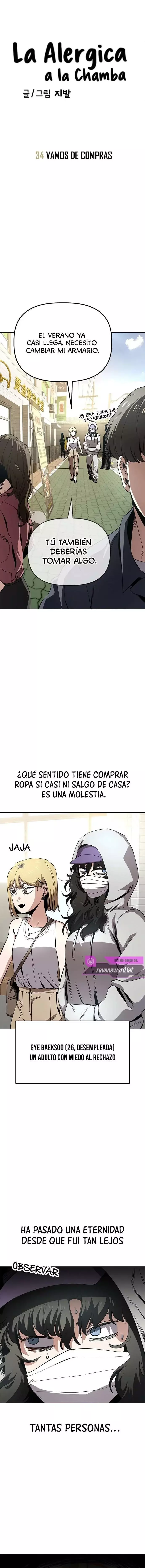 La Alergica a la Chamba Capitulo 34: Compra de ropa. página 3