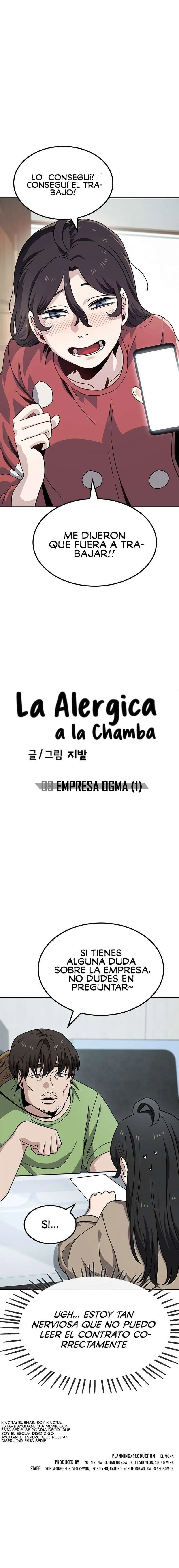 La Alergica a la Chamba Capitulo 9 página 15
