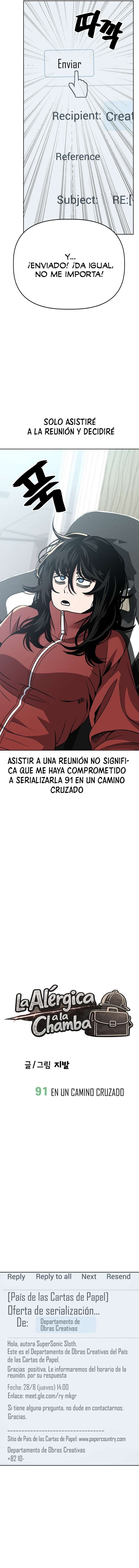 La Alergica a la Chamba Capitulo 91 página 4