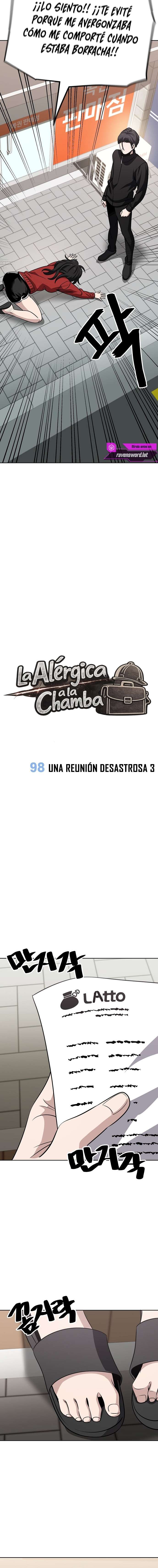 La Alergica a la Chamba Capitulo 98 página 4