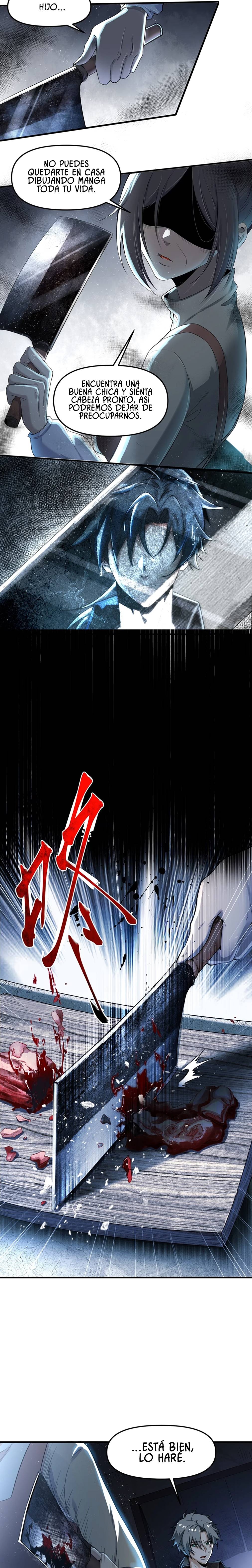 El personaje yandere que dibujé Capitulo 1 página 5